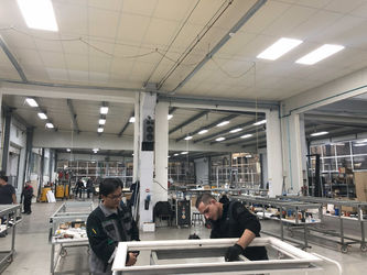 FOSHAN AE PARTITION TECHNOLOGY LIMITED COMPANY প্রস্তুতকারকের উৎপাদন লাইন