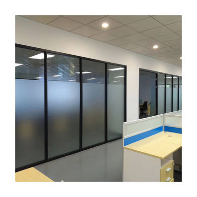 ভালো দাম Top Supported Manually Operated Office Glass Partition Wall with Convenient Operability and Tempered Glass অনলাইন