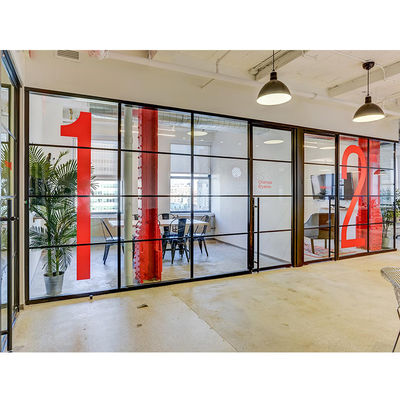 ভালো দাম একক গ্লাসযুক্ত অফিস গ্লাস পার্টিশন দেওয়াল রুম পার্টিশন মিটিং রুমের জন্য অনলাইন