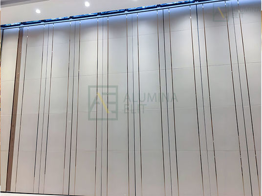 ভালো দাম Aluminum Commercial Operable Partition Wall System with 6061-T6 Profile and 304 Stainless Steel Roller অনলাইন