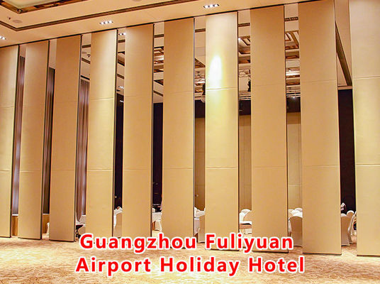 ভালো দাম Gansu Yinchuan International Cultural Exchange Center | Aluminum Frame Movable Partition Wall with High Pressure Laminate Board and Dupont POM Rollers for Top and Bottom Jack Lifting অনলাইন