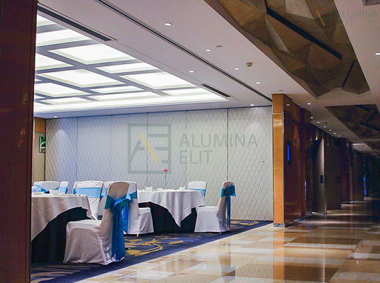 ভালো দাম এসটিসি রেটিং 42-56 ডিবি সহ স্লাইডিং পার্টিশন ওয়াল সাউন্ডইনসুলেশন এবং 6061-টি 6 প্রোফাইল Q235 স্টিল ফ্রেম অনলাইন