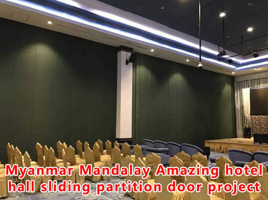 ভালো দাম German Partition Technology Movable Partition Wall with Dupont POM Roller and Aluminium-Steel Construction অনলাইন