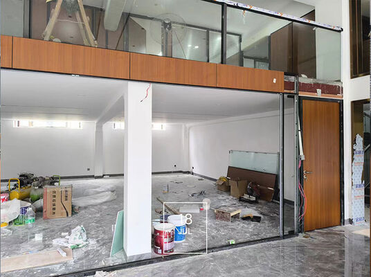 ভালো দাম Customized Soundproof Partition with 6061-T6 Profiles and Q235 Steel Frame for Office Spaces অনলাইন