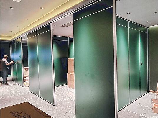 ভালো দাম Soundproofing Movable Partition Wall with Customizable Dimensions and Aluminium-Steel Construction for Conference Rooms অনলাইন