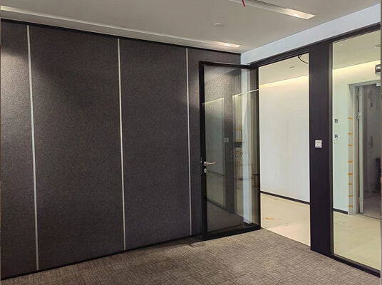 ভালো দাম Flexible Sound Proof Partition with 52dB Insulation and 6061-T6 Aluminium Profiles for Office Buildings অনলাইন