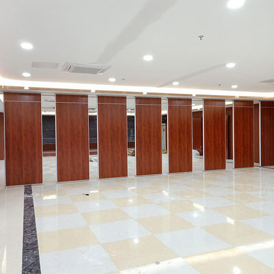 ভালো দাম অ্যাকোস্টিক ভোজসল সঞ্চালিত পার্টিশন ওয়াল ডিভাইডার কাঠের স্লাইডিং পার্টিশন সিস্টেম অনলাইন