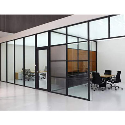 ভালো দাম Demountable Office Glass Partition Wall with 30-42dB Sound Insulation and 108mm/90mm Thickness অনলাইন