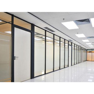 ভালো দাম Top Supported Manually Operated Office Glass Partition Wall with Convenient Operability and Tempered Glass অনলাইন