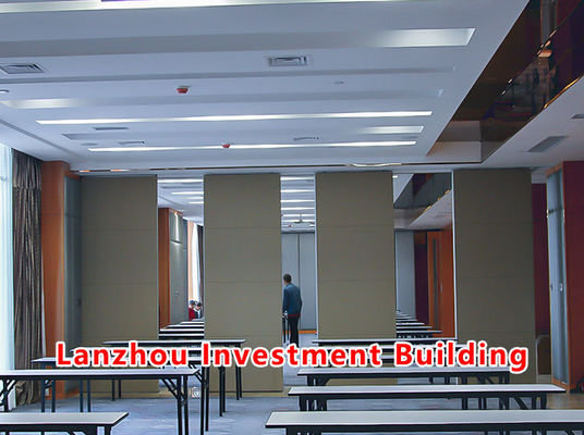 ভালো দাম Acoustic Movable Partition Wall with STC Rating 42-56dB and 304 Stainless Steel Rollers অনলাইন
