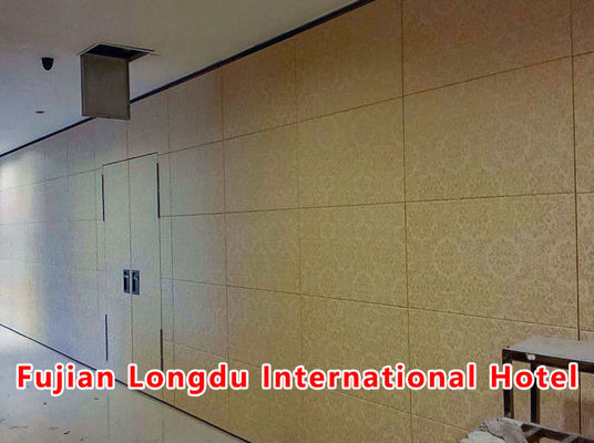 ভালো দাম Operable Partition Wall System with STC Rating 42-56dB and 6061-T6 Aluminum Frame Featuring 304 Stainless Steel Roller অনলাইন