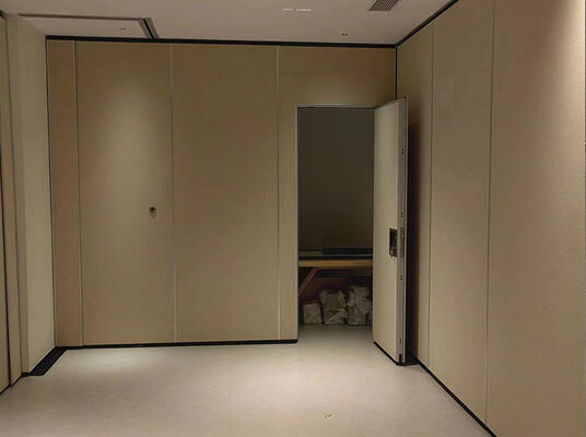 ভালো দাম হোটেল এবং পরীক্ষাগারগুলির জন্য 6061-টি 6 প্রোফাইল এবং Q235 ইস্পাত ফ্রেম সহ ভাঁজযোগ্য সাউন্ডপ্রুফ পার্টিশন ওয়াল অনলাইন